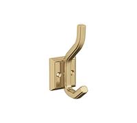 Amerock Aliso Transitional - Gancio decorativo da parete a doppio rebbio, colore: bronzo champagne