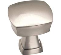 Amerock Allison Value Hardware - Pomello per armadietto, 32 mm, in nichel satinato