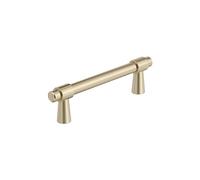Amerock BP36858BBZ | Destine 3-3/4 pollici (96 mm) Centro-centro dorato Champagne Cabinet Pull | Hardware per mobili | Maniglia per cassetti
