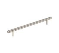 Amerock BP40521CSG9 Maniglia per armadio in nichel Sterling | Hardware per armadi da centro a centro da 8 a 13/16 pollici (224 mm) | Hardware per mobili | Tirante per cassetti