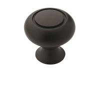 Amerock BP53011FB Allison Pomello, 1-1/4", nero piatto
