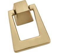 Amerock | Ciondolo per armadio | bronzo champagne | lunghezza 46 mm | Blackrock | 1 confezione | pomello per cassetti | hardware per armadietti