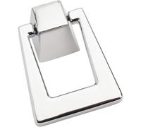 Amerock | Ciondolo per armadio | Cromo lucido | 1-13/16 pollici (46 mm) Lunghezza | Blackrock | 1 confezione | Pomello per cassetti | Hardware per armadi