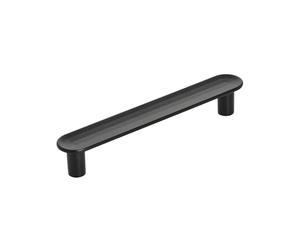 Amerock Concentrico 3-3/4 di pollice (96 mm) Centro-Centro Nero Opaco Armadio Pull