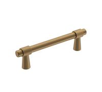 Amerock Destine - Maniglia per armadietto, color bronzo champagne, 96 mm, centro a centro, confezione da 1, maniglia per armadietti, hardware per armadietti