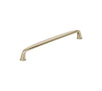 Amerock Kane BP53809BBZ - Maniglia per armadietto champagne dorato da centro a centro, 224 mm