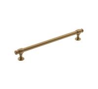 Amerock Maniglia per armadietto, bronzo champagne, 224 mm, centro a centro, Winsome, confezione da 1, maniglia per armadietti, hardware per armadietti