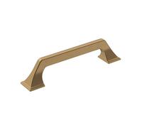 Amerock Maniglia per armadietto, color bronzo champagne, 128 mm, da centro a centro, superata, confezione da 1, maniglia per armadietto, ferramenta per armadietti