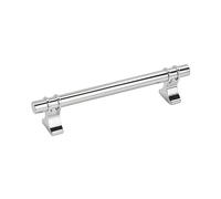 Amerock | Maniglia per armadio | Cromo lucido | 128 mm (128 mm) da centro a centro | Davenport | Confezione da 1 | Maniglia per cassetti | Hardware per armadi