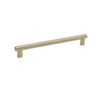 Amerock | Maniglia per armadio da cucina | champagne dorato | 256 mm da centro a centro | Bronx | 1 confezione | ferramenta per mobili | Maniglia per armadio | Maniglia per cassetto del bagno