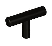 Amerock Manopole per barra da 49 mm, colore bronzo nero, confezione da 10