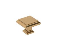 Amerock | Pomello per armadio | bronzo champagne | lunghezza 32 mm | Nomina | 1 confezione | pomello per cassetti | hardware per armadio