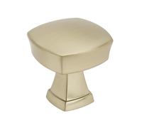 Amerock Stature - Pomelli per armadietti, 32 mm, colore: dorato, confezione da 10