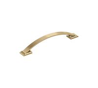 Amerock | Tirante per armadietti | Bronzo champagne | 160 mm (160 mm) | Candler | Hardware per cucina e bagno | Hardware per mobili