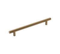 Amerock | Tirante per armadietti | Bronzo champagne | 7-9/16 pollici (192 mm) da centro a centro | Calibro | Confezione da 1 | Maniglia per cassetti | Maniglia per armadio | Hardware per armadi