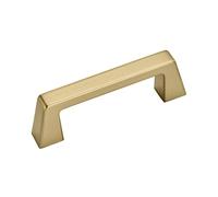 Amerock | Tirante per armadietti | Bronzo champagne | 76 mm da centro a centro | Blackrock | Confezione da 1 | Maniglia per cassetti | Maniglia per cassetti | Hardware per armadietti