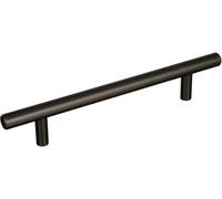 Amerock | Tirante per armadietti | Bronzo nero | 128 mm (128 mm) da centro a centro | Tiranti per barre | Confezione da 1 | Maniglia per cassetti | Hardware per armadi