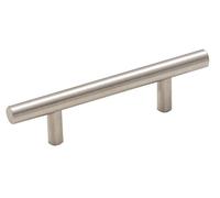 Amerock | Tirante per armadio | nichel sterling | 76 mm da centro a centro | tiranti per barre, confezione da 10 | cassetto | maniglia per cassetto | Hardware per armadio