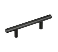 Amerock Tiranti per armadietti, 76 mm, da centro a centro, nero opaco, BP40515MB