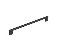 Amerock Versa BP55534FB - Maniglia da centro a centro per armadietto, 320 mm, colore: Nero opaco