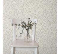 Botanico Parati Blu/Naturale Erismann Opus Ameroso Foglia Vinile 10462-02