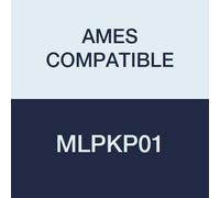 AMES COMPATIBLE MLPKP01 - Etichetta numerica "8", 1-7/8" x 1-7/8", 1-1/2", numeri H permanenti, rosa (confezione da 1000)