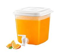 Amesor 2 Pz Dispenser di Bevande con Rubinetto, Distributore di Acqua da Frigo, Erogatore di Bevande, Contenitore per Succo di Limone di Frutta, per Bevande Birra Ghiacciata Matrimoni da Cucina Bar