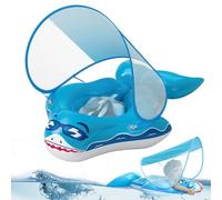 Amesor Ciambella Gonfiabile per Bambini - Galleggiante da Nuoto Amico della Pelle | Ciambella Pieghevole Con Protezione UV Per Bambini Piccoli Nuoto Piscina Spiaggia All'Aperto