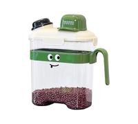 Amesor Contenitore per Cibo per Gatti | Organizzatore Per Snack Cuccioli | Contenitore Ermetico Trasparente con Coperchio per Cereali Farina Cibo Dispenser - Dispenser per Alimenti Cucina Dispensa