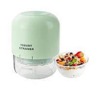 Amesor Filtro Yogurt a Pressa | Colino per Tè a Cestello,Colino A Maglie Fini Rimovibile Per Succhi Miele Caffè Latte Cucina