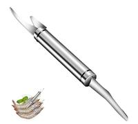 Amesor Multifunctional Shrimp Fish Maw K-nife - Stainless Steel Fish Maw Kni-Fe - Multipurpose Shrimp K-nifes - Fish Scale Remover ?Portable Shrimp Cleaner Knife?Seafood Knives Kitchen Tool