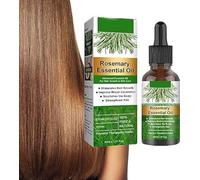 Amesor Olio Per La Crescita Dei Capelli,Olio Essenziale Al Rosmarino Per Capelli,Olio Per La Cura Dei Capelli,Nutre Il Cuoio Capelluto E Migliora La Crescita Dei Capelli,Per Uomini E Donne (30 Ml)