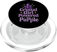 Ametista Addict Healing Crystal Energy Witchcore Spiritual PopSockets PopGrip per MagSafe