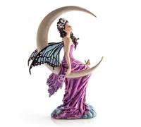 Ametista Luna Faery Delicato Ornamento Dettagliato Figurina Realistica di Nene T