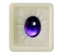 Ametista viola naturale da 55Carat, pietra preziosa sfusa calibrata, forma ovale, pietra portafortuna per la guarigione dei chakra, 2 Carat