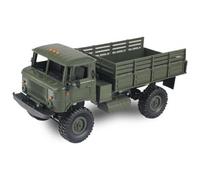 Amewi 22324 GAZ-66 Gruen Brushed 1:16 RC modello camion elettrico trazione integrale (4WD) RTR 2,4 GHz con batteria, verde