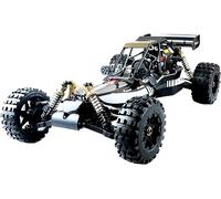 Amewi 22414 Pitbull X Evolution 2WD Desert Buggy 27ccm CY, 1:5, RTR, Nero
