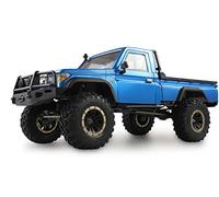 Amewi 22469 AMXRock RCX8P Scale Crawler Pick-Up 1:8, Veicolo radiocomandato, RTR, Blu