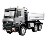Amewi Mercedes Benz Arocs ribaltabile 6 x 6 1:14 RTR antracite, radiocomandato modello di camion