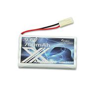 Amewi 28905 NI-MH - Batteria 9,6 V, 700 mAh, spina mini Tamiya