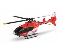 Amewi AFX-135 DRF elicottero a 4 canali 6G 2,4GHz RTF rosso/bianco RC telecomandati