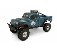 Amewi AMXRock AM18 Scale Crawler Harvest 1:18 RTR con telecomando, batteria e cavo di ricarica, blu