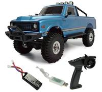 Amewi AMXRock AM18 Scale Crawler Pick-Up 1:18 RTR blu - Automodello Crawler E...
