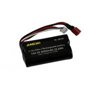 Amewi Batteria Li-Ion 3000 mAh 7.4V 2S Deans Hyper Go Polo Lancia Citroen 1:14