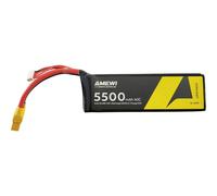 Amewi Confezione batteria (LiPo) 14.8V 5500mAh Numero di celle: 4 Custodia morbida XT90