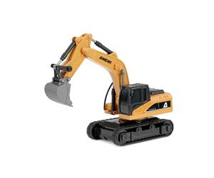 Amewi Coppia Mini Escavatore Camion Radiocomandato a 8 canali 1:64