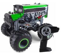 Amewi Crazy SchoolBus Monster Truck 1:16 RTR Verde Automodello elettrico
