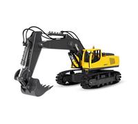 Amewi Escavatore a catena con pala in metallo 16 canali 1:18 RTR telecomandato RC bambini dai 6 anni in su