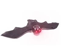 Amewi- Fledermaus mit Licht Pipistrello con Luce LED, Colore Nero, 24059