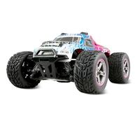 Amewi MAX20 Monster truck Brushed 50 km/h 4WD 1:20 RTR blu/rosa RC telecomandato